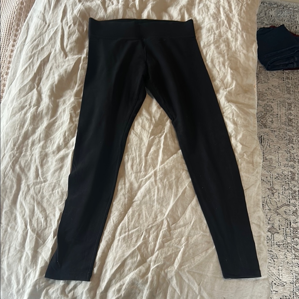 Black High-Waisted Leggings